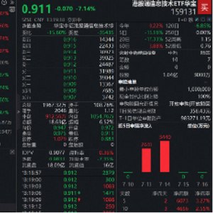 国家发改委发布人工智能合作发展行动计划!聚焦港股硬科技的港股通信息技术ETF华宝(159131)重挫逾7%